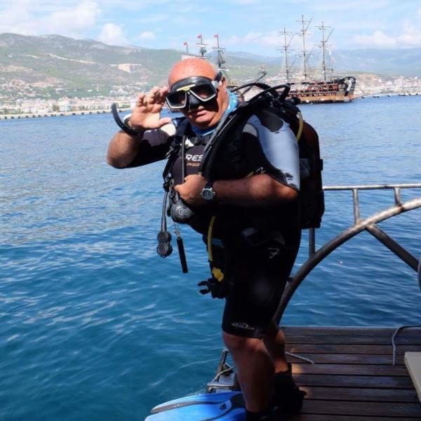 Dalış ekibi ve Eğitmenler